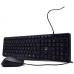 Ewent EW3006 teclado USB QWERTY Español Negro