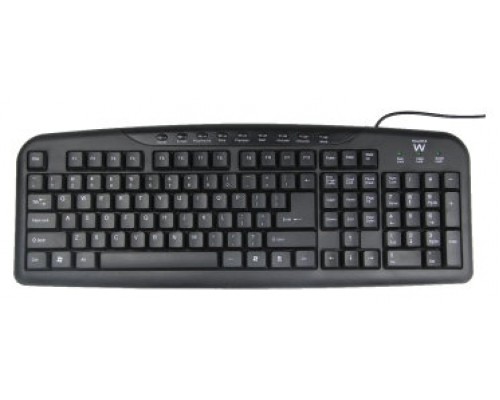 Ewent EW3125 teclado USB Negro