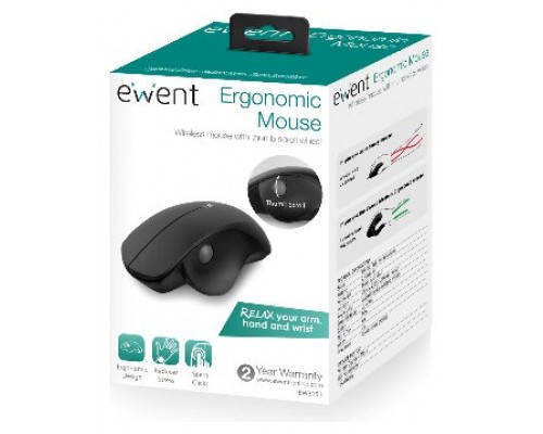 Mouse raton ewent ew3151 rueda desplazamiento