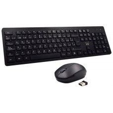 Teclado inalambrico multimedia ewent ew3256 +