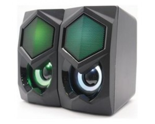 Ewent EW3524 altavoz De 2 vías Negro Alámbrico 6 W