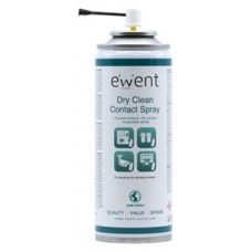 Ewent EW5614 kit de limpieza para computadora Pantallas / Plásticos, Universal Espray para limpieza de equipos 200 ml