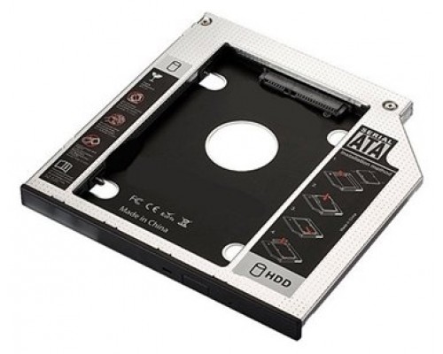 Ewent EW7003 funda para disco duro externo Acrilonitrilo butadieno estireno (ABS), Aluminio Negro, Blanco