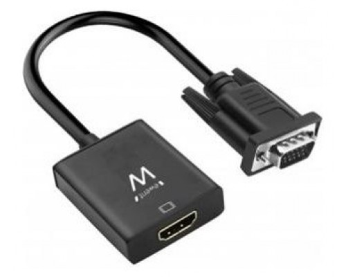 Ewent Convertidor VGA a HDMI con Audio