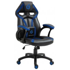 SILLA GAMER CONCEPTRONIC EYOTA05B COLOR NEGRO DETALLES EN RECUBRIMIENTO PU DE ALTA CALIDAD RECLINABLE SOPORTE LUMBAR Y ALMOHADA REPOSACABEZAS