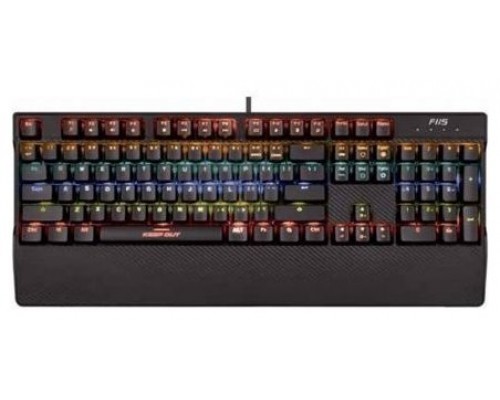 Teclado gaming keep out f115 retroiluminado