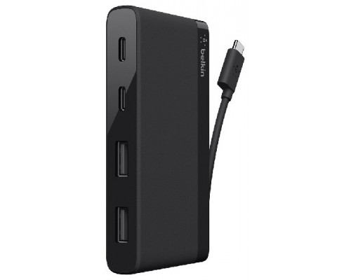 3.0 USB-C TRAVEL HUB BLACK