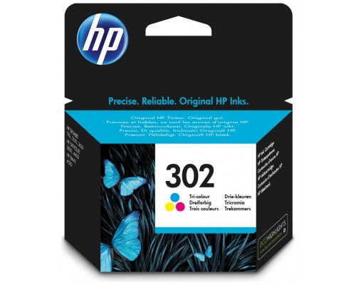 HP Ink/302 Tri-Colour Cart - HP Ink/302 Tri-Colour Cart