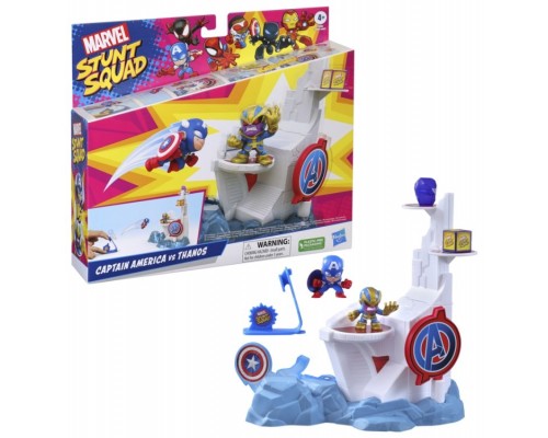 Set juego hasbro marvel stunt squad