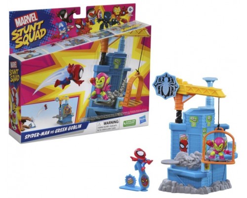 Set juego hasbro marvel stunt squad