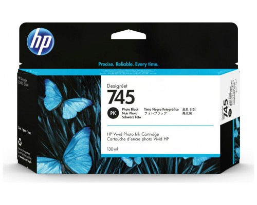 HP 745 130ML FOTO NEGRO TINTA