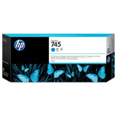 HP Cartucho de tinta DesignJet 745 cian de 300 ml