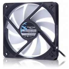 Fractal Design Silent Series R3 120 mm Carcasa del ordenador Ventilador 12 cm Negro, Blanco