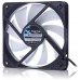 Fractal Design Silent Series R3 120 mm Carcasa del ordenador Ventilador 12 cm Negro, Blanco