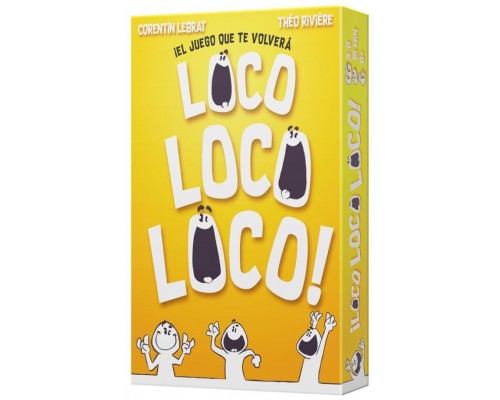 Juego mesa ¡loco loco loco! pegi