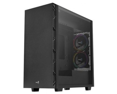 AEROCOOL FLO SATURN, 90º MB, 5X FRGB 120MM FANS, GLASS WINDOW, 120/240/360 WATER