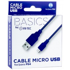 Cable Micro USB FR-TEC 3M Azul