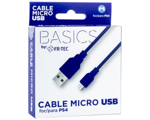 Cable Micro USB FR-TEC 3M Azul