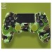 Pack Funda Silicona y Grips FR-TEC Mando PS4 Camuflaje Woodland