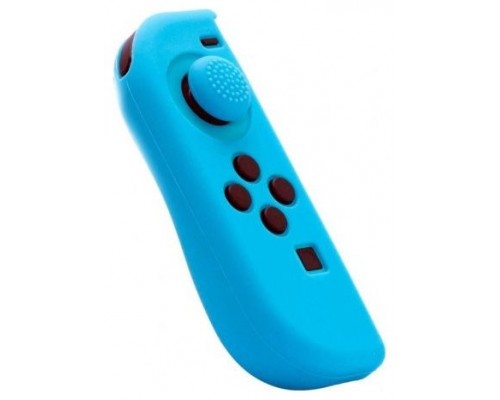 Pack Funda Silicona y Grip FR-TEC Joy-Con Izquierdo Nintendo Switch Azul