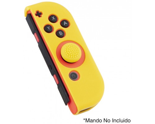 Pack Funda Silicona y Grip FR-TEC Joy-Con Derecho Nintendo Switch Amarillo