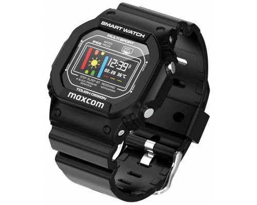 Reloj deportivo smartwatch maxcom fw22 black