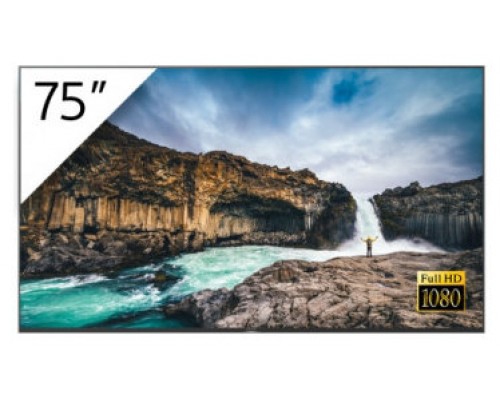 Sony FWD-75X90H pantalla de señalización Pantalla plana para señalización digital 190,5 cm (75") LCD Wifi 4K Ultra HD Negro Procesador incorporado Android 9.0