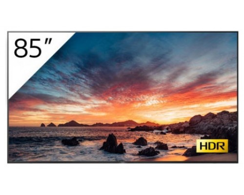 Sony FWD-85X80H/T1 pantalla de señalización Pantalla plana para señalización digital 2,15 m (84.6") VA 4K Ultra HD Negro Procesador incorporado Android 9.0