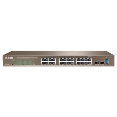 IPCOM FULL MANAGEMENT SWITCH G3224T 24-PORTS GIGABIT L2 MANAGEMENT SWITCH WITH 2 COMBO SFP PORTS,1 CONSOLE PORT (G3224T)