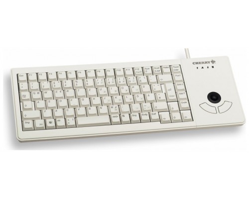 Teclado cherry xs trackball raton integrado