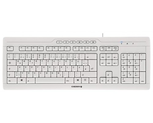 Teclado cherry stream 3.0 usb ultraplano