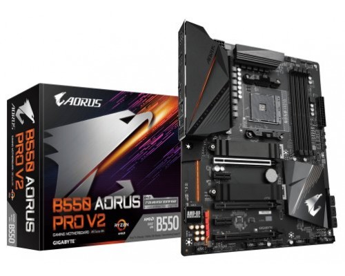 PLACA BASE GIGABYTE B550 AORUS PRO V2 AM4 ATX 4XDDR4