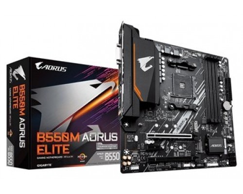 Gigabyte B550M AORUS ELITE Zócalo AM4 Micro ATX AMD B550