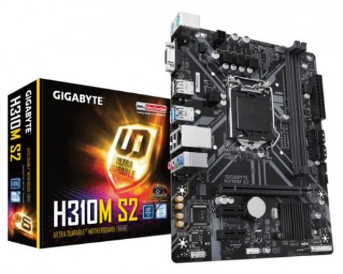 PLACA BASE GIGABYTE H310M S2 1.0 1151 MATX 2XDDR4