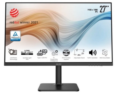 MONITOR IIYAMA 27" GAMING G-MASTER GB2730HSU-B5, FHD, 75HZ, 1MS, HDMI, DISPLAYPORT, USB, ALT, AJUS ALT, PIVOTANTE