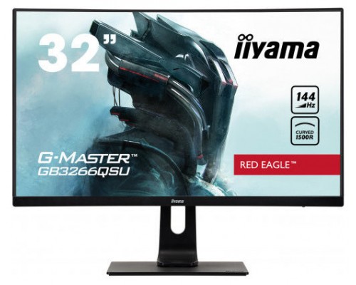 iiyama G-MASTER GB3266QSU-B1 LED display 81,3 cm (32") 2560 x 1440 Pixeles Quad HD Negro