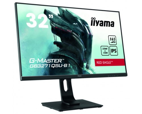 iiyama G-MASTER GB3271QSU-B1 pantalla para PC 80 cm (31.5") 2560 x 1440 Pixeles Wide Quad HD LED Negro