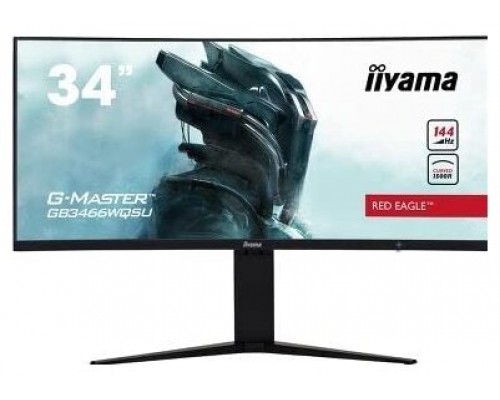 iiyama G-MASTER GB3466WQSU-B1 LED display 86,4 cm (34") 3440 x 1440 Pixeles UWQHD Negro