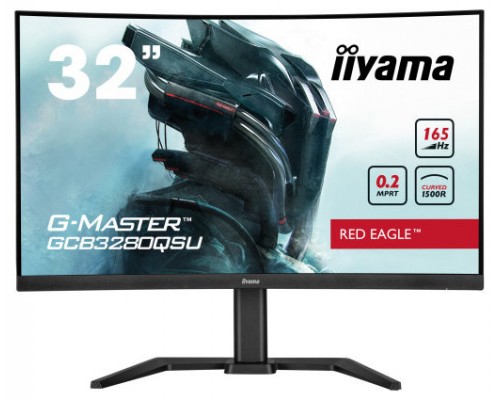 iiyama G-MASTER GCB3280QSU-B1 pantalla para PC 80 cm (31.5") 2560 x 1440 Pixeles LED Negro