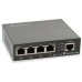 SWITCH LEVEL ONE GEP-0523 NO GESTION  5P 10/100/1000 4P POE PLUS 60W