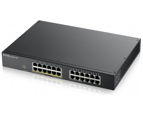 Zyxel GS1900-24EP Gestionado L2 Gigabit Ethernet (10/100/1000) Energía sobre Ethernet (PoE) Negro