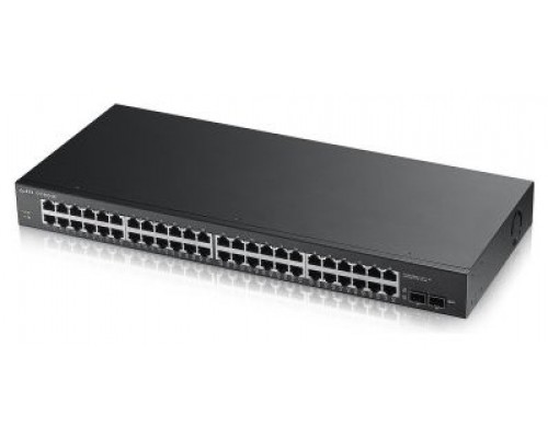 Zyxel GS1900-48 L2 Gigabit Ethernet (10/100/1000) Negro