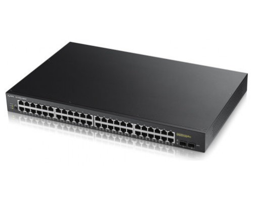 ZYXEL GS1900-48 V2, 48-PORT GBE L2 SMART SWITCH, RACKMOUNT