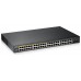 Zyxel GS1900-48HPv2 Gestionado L2 Gigabit Ethernet (10/100/1000) Energía sobre Ethernet (PoE) Negro