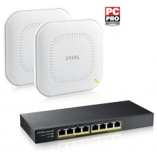 Zyxel GS1915-8EP Gestionado L2 Gigabit Ethernet (10/100/1000) Energía sobre Ethernet (PoE) Negro