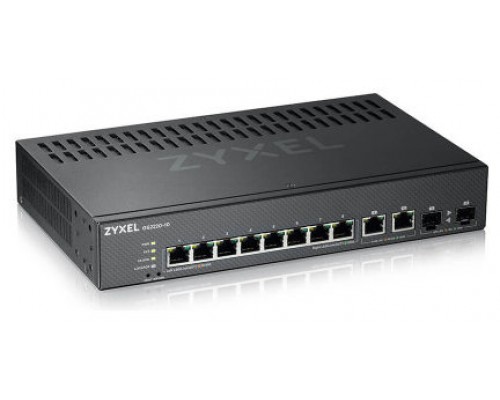 Zyxel GS2220-10-EU0101F switch Gestionado L2 Gigabit Ethernet (10/100/1000) Negro