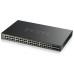 Zyxel GS2220-50HP-EU0101F switch Gestionado L2 Gigabit Ethernet (10/100/1000) Energía sobre Ethernet (PoE) Negro