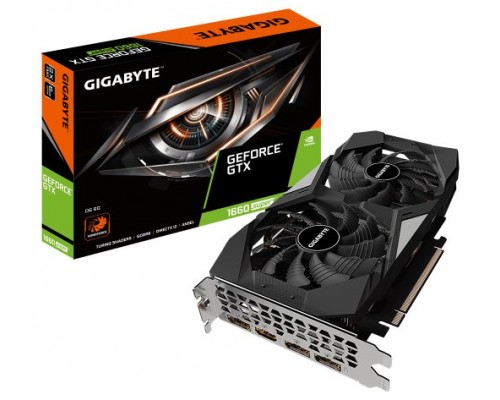 Gigabyte GV-N166SD6-6GD tarjeta gráfica NVIDIA GeForce GTX 1660 SUPER 6 GB GDDR6