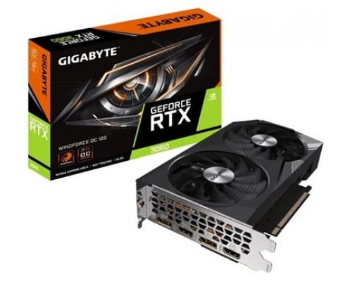 Gigabyte VGA NVIDIA RTX 3060 WF OC 12G DDR6