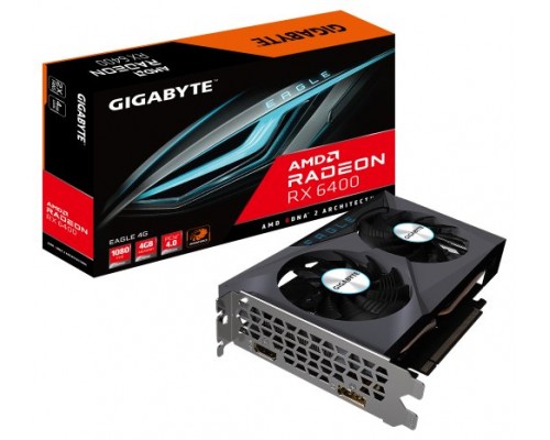 TARJETA GRAFICA GIGABYTE RADEON RX 6400 EAGLE 4GB DDR6